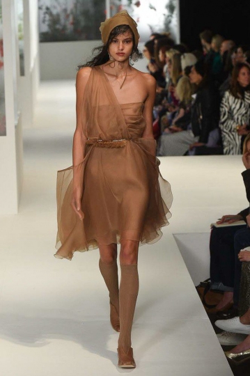 Nikki Vonsee shows London SS 2018 Preen By Thornton Bregazzi