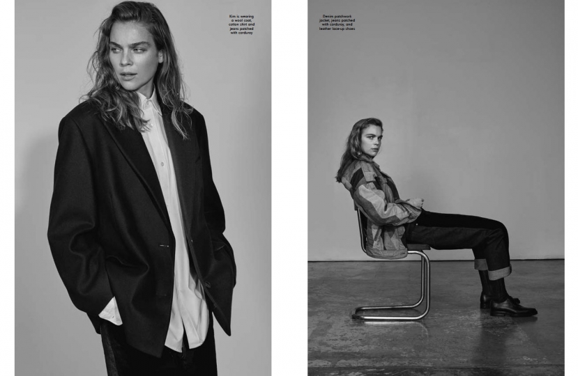 Kim Noorda for Another Magazine October 2017, photographer Colliers Schorr 