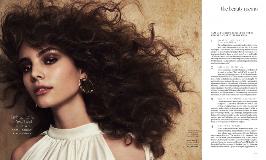 Romy Schönberger for Porter Magazine Winter 2017 – 2018, photographer Marcus Ohlsson 