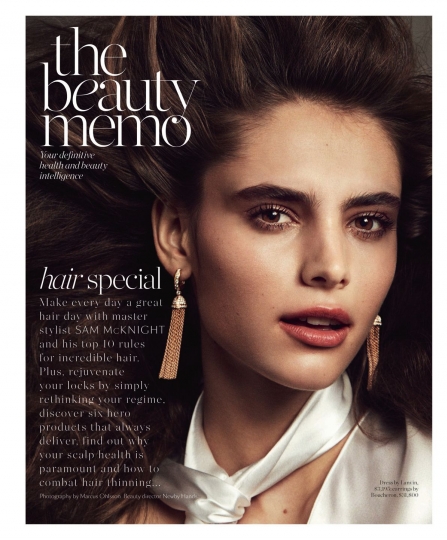 Romy Schönberger for Porter Magazine Winter 2017 – 2018, photographer Marcus Ohlsson 