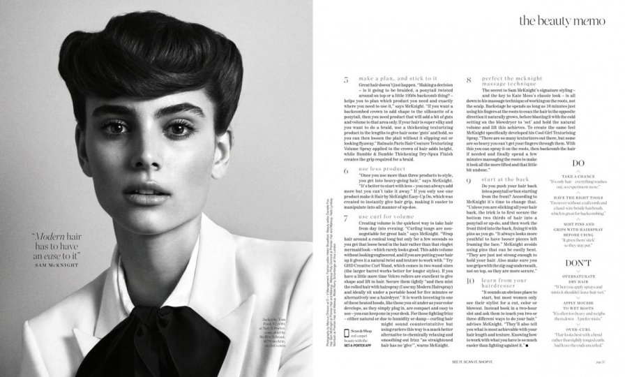 Romy Schönberger for Porter Magazine Winter 2017 – 2018, photographer Marcus Ohlsson 