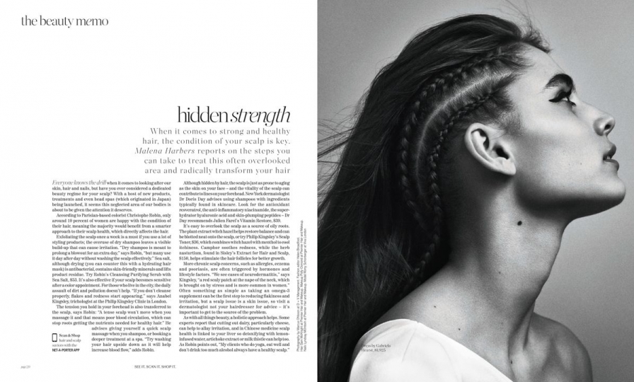 Romy Schönberger for Porter Magazine Winter 2017 – 2018, photographer Marcus Ohlsson 