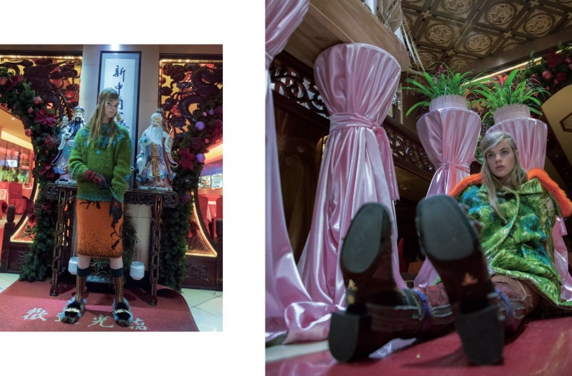 Estella Boersma for Odda Magazine Winter 2017 – 2018, photographer Alva Galim, stylist Alba Melendo 