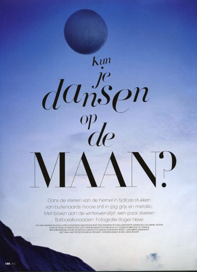 Hanna Verhees for Jan Magazine December 2017, Photographer Roger Neve, Stylist Ramona da Cruz Lopes, Hair and Make-up Magdalena Loza 