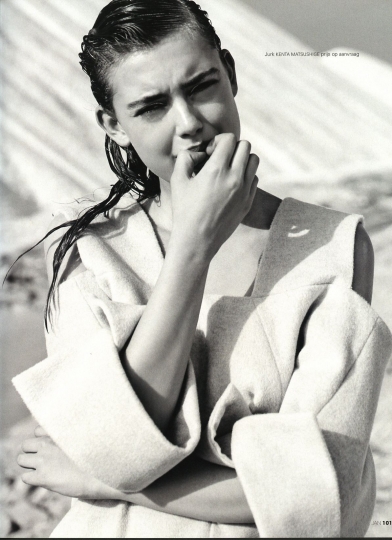 Hanna Verhees for Jan Magazine December 2017, Photographer Roger Neve, Stylist Ramona da Cruz Lopes, Hair and Make-up Magdalena Loza 