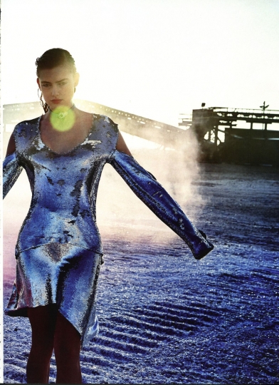 Hanna Verhees for Jan Magazine December 2017, Photographer Roger Neve, Stylist Ramona da Cruz Lopes, Hair and Make-up Magdalena Loza 