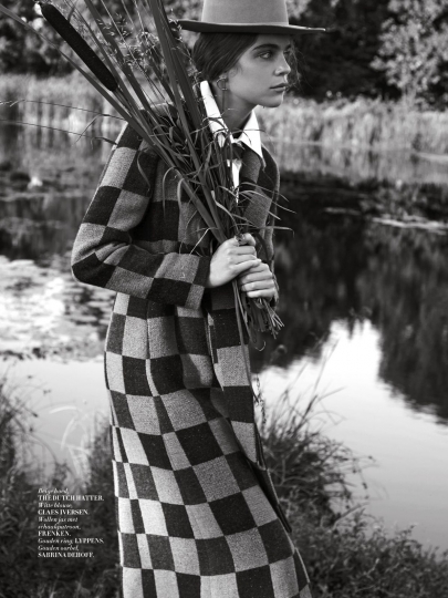 Kim Noorda for Dutch L’Officiel December 2017, Photographer Nicky Onderwater, Stylist Tricja Styling, Make-up Sandra Govers 