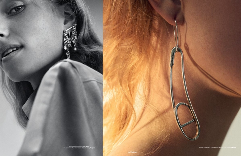 Demy de Vries for La Parisienne de Paris, Photographer James Brodribb, Stylist Laure Orset Prelet 