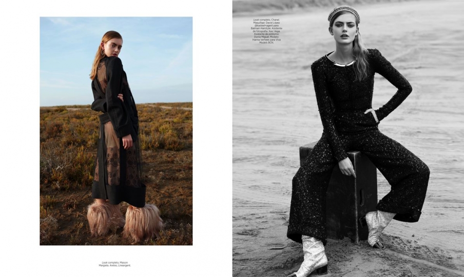 Hanna Verhees for Harper’s Bazaar Mexico December 2017, Photographer Vladimir Martí, Stylist Daniel González Elizondo 