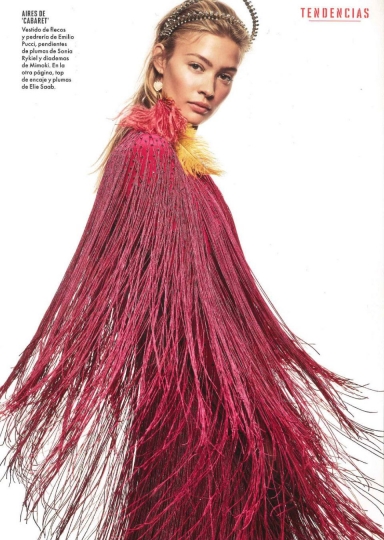 Rianne Haspels for Vanity Fair Spain December 2017, Photographer Gonzalo Machado 