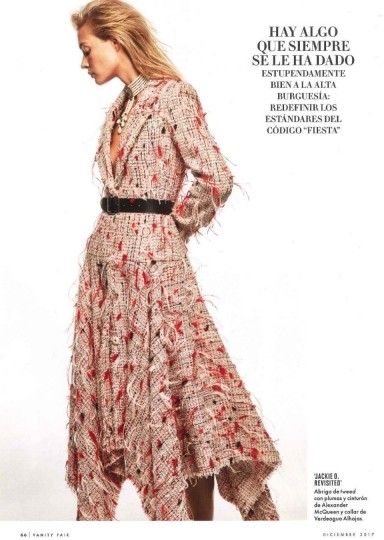 Rianne Haspels for Vanity Fair Spain December 2017, Photographer Gonzalo Machado 