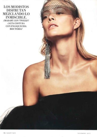 Rianne Haspels for Vanity Fair Spain December 2017, Photographer Gonzalo Machado 