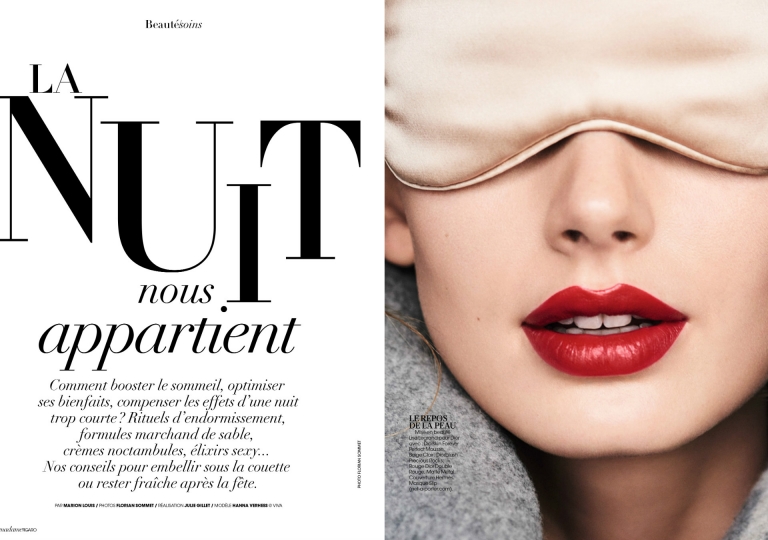 Hanna Verhees for Madame Figaro December 2018, Photographer Florian Sommet 