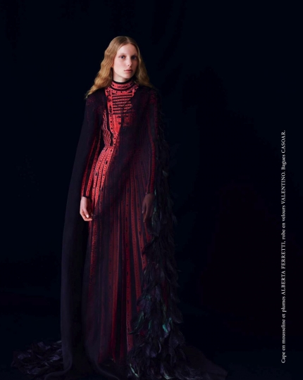 Demy de Vries for French Marie Claire January 2018, Photographer Léa Nielsen, Realisation Anne-Sophie Thomas 