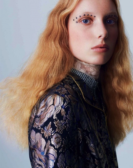 Demy de Vries for French Marie Claire January 2018, Photographer Léa Nielsen, Realisation Anne-Sophie Thomas 