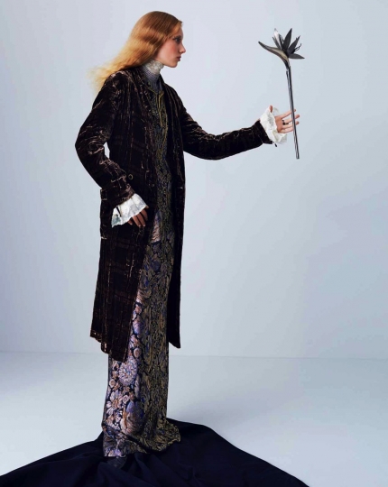 Demy de Vries for French Marie Claire January 2018, Photographer Léa Nielsen, Realisation Anne-Sophie Thomas 