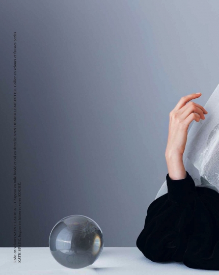 Demy de Vries for French Marie Claire January 2018, Photographer Léa Nielsen, Realisation Anne-Sophie Thomas 