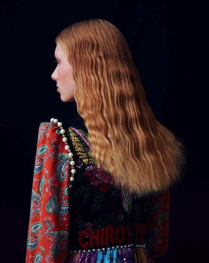 Demy de Vries for French Marie Claire January 2018, Photographer Léa Nielsen, Realisation Anne-Sophie Thomas 