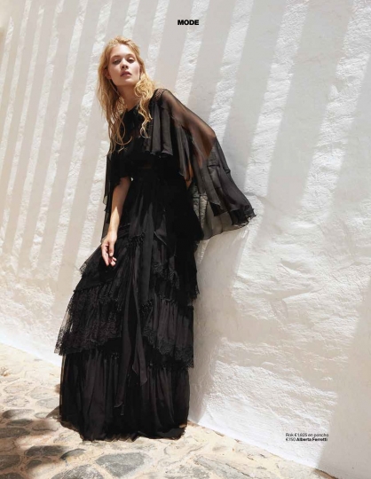 Rianne Haspels for Elegance January 2018, Photographer Andrés de Lara, Stylist Pedro Dias, Hair Yevgen Sokolov, Make-up Julie Cooper 