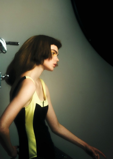 Estella Boersma on the cover of Wonderland  Magazine, winter 2017/2018, Photographer Hugo Comte, Stylist Toni-Blaze Ibekwe 