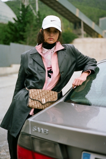 Nikki Vonsee is online at Vogue Spain, Photographer Javier Castan, Stylist Anna Murallis 