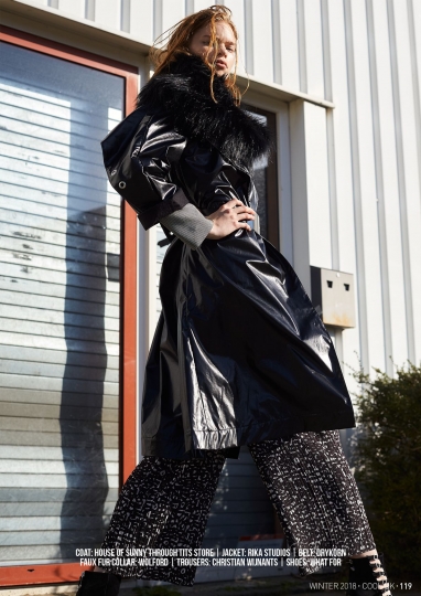 Elisa Hupkes for cool Magazine winter 2018, Phtographer Marco Meazza 
