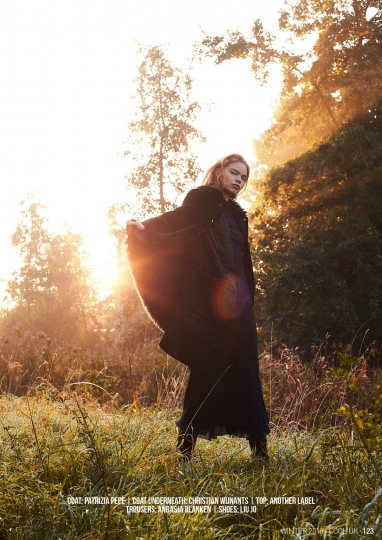 Elisa Hupkes for cool Magazine winter 2018, Phtographer Marco Meazza 