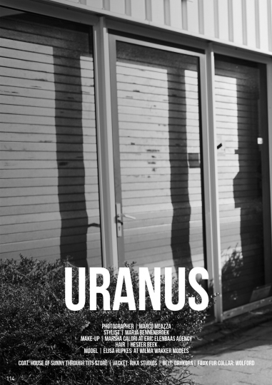 Elisa Hupkes for cool Magazine winter 2018, Phtographer Marco Meazza 