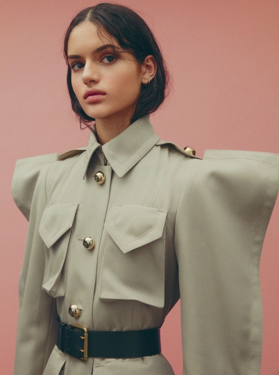 Nikki Vonsee for Telva January 2018, Photographer Javier Biosca, Stylist Gabriella Bilbao 