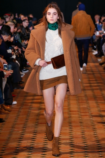 Romy Schönberger for Officine Generale Mens show Fall 2018 