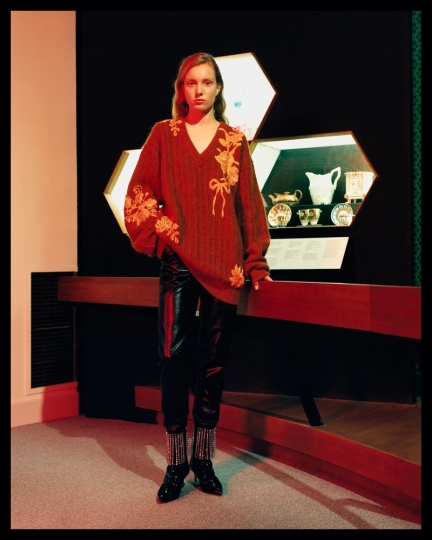 Demy de Vries for Christopher Kane Pre-Fall 2018 