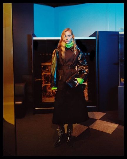 Demy de Vries for Christopher Kane Pre-Fall 2018 