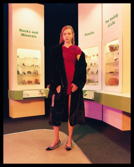 Demy de Vries for Christopher Kane Pre-Fall 2018 