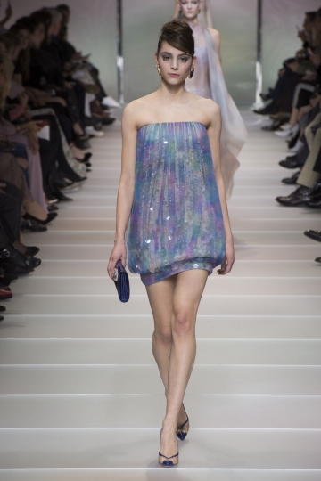 Romy Schönberger Couture shows Parijs SS 2018 Armani Prive 