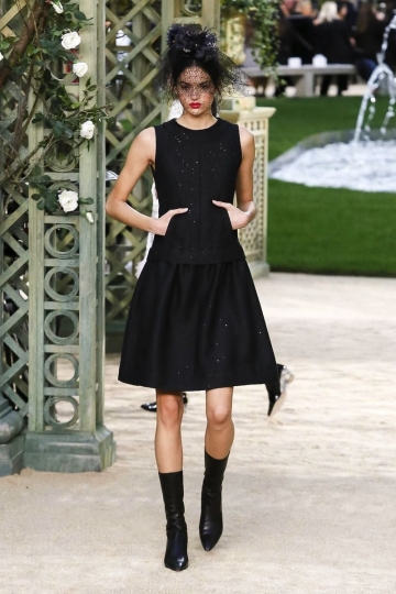 Nikki Vonsee for Couture shows SS 2018 Chanel