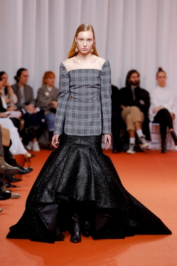 Demy de Vries for Ellery Pre-Fall show 2018 