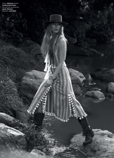 Annemara Post for Country & Town House March 2018, Photographer Alex Beer, Stylist Nicole Smallwood 