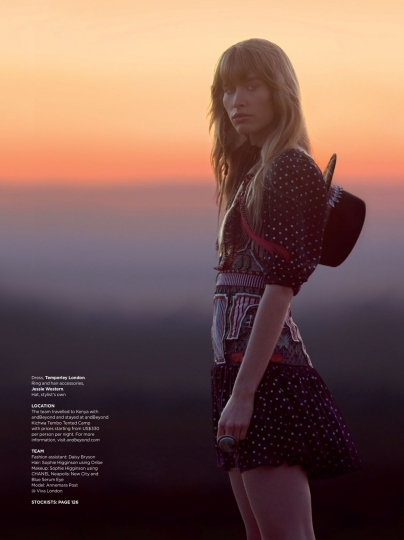 Annemara Post for Country & Town House March 2018, Photographer Alex Beer, Stylist Nicole Smallwood 