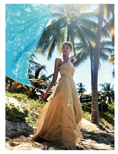 Kiara Velthuis for Brides February 2018, Photographer John Rowley, Stylist Bryony Toogood 