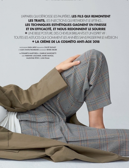 Renee Meijer for French Elle February 2018, Photographer Sarah Merz 