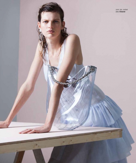 Bette Franke for Dutch Marie Claire March 2018, Photographer Pablo Delfos, Stylist Anouk van Griensven, Make-up Sofie van Bouwel, Hair Daan Kneppers 