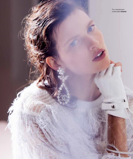 Bette Franke for Dutch Marie Claire March 2018, Photographer Pablo Delfos, Stylist Anouk van Griensven, Make-up Sofie van Bouwel, Hair Daan Kneppers 