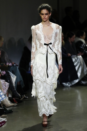 Nikki Vonsee shows NY Fall 2018 Brock Collection