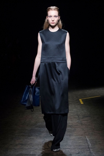 Demy de Vries shows NY Fall 2018 Hugo Boss