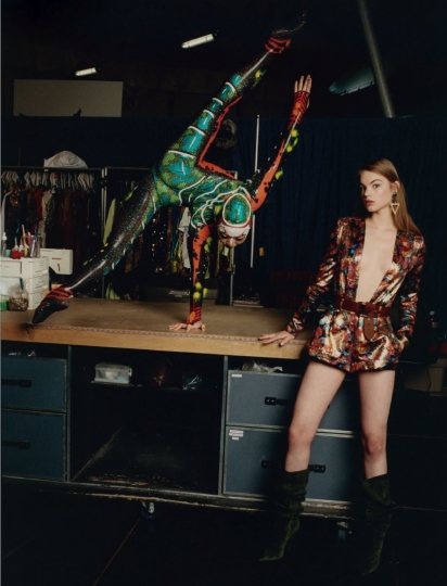 Estella Boersma for Fashion & Arts March 2018, Photographer tung Walsh, Creative Director Enrique Campos 