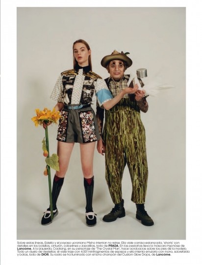 Estella Boersma for Fashion & Arts March 2018, Photographer tung Walsh, Creative Director Enrique Campos 