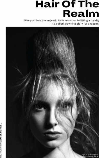 Demy de Vries for L’Officiel Malaysia March 2018, Photographer Daniel Scheel, Hair Aldo Ek, Make-up 