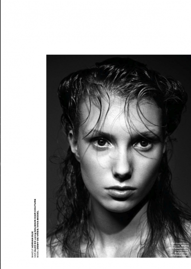 Demy de Vries for L’Officiel Malaysia March 2018, Photographer Daniel Scheel, Hair Aldo Ek, Make-up 