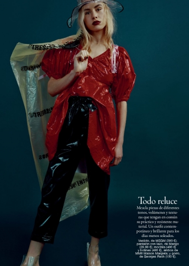 Annekee Molenaar for Glamour Spain March 2018, Photographer Azahara Fernández, Stylist Loreto Quintanilla 