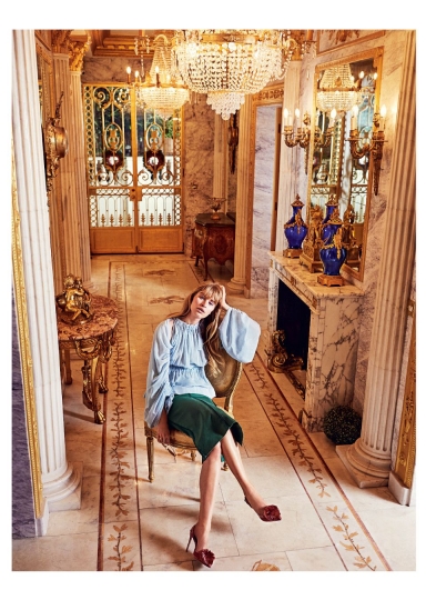 Annamara Post for Harrods, Photographer Rachel Smith, Stylist Poppy Rock, Hair Shukeel Murtaza, Make-up Julie Jacobs, Nails Nickie Rhodes-Hill 